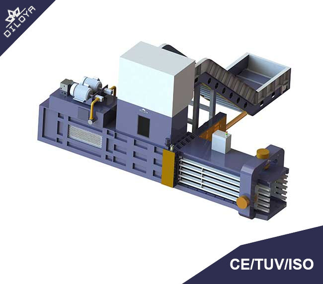 Hydraulic Carton Compress Baler Machine/Cardboard Baling Press