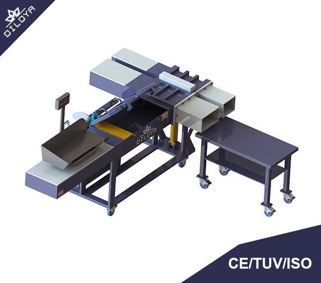 Scale Weighing White Rags Packing Machine