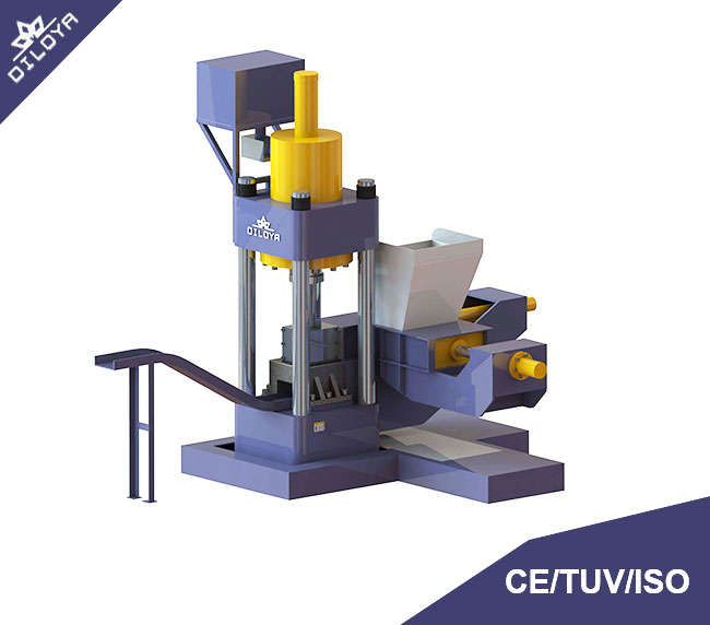 Low cost Bronze Chips briquetting machine