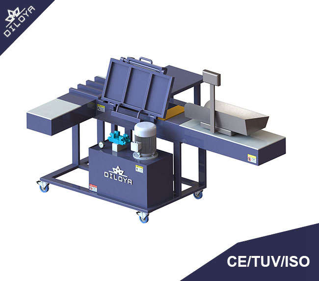 Low Cost Cotton Wipers Baling Press Mach...