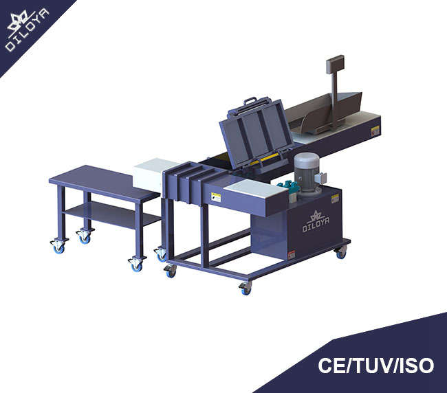 Scale Weighing Cleaning Rags Baler Machine