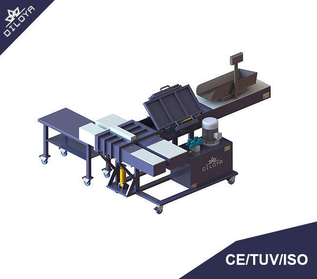 25kg Wiping Rags Compactor Machine