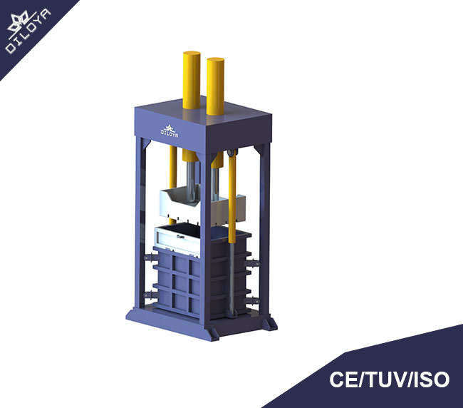 Vertical Second Hand Clothes Compactor Machine