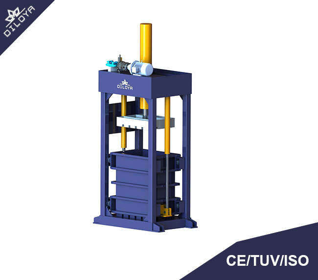 Hydraulic Vertical Used Clothing Baling ...