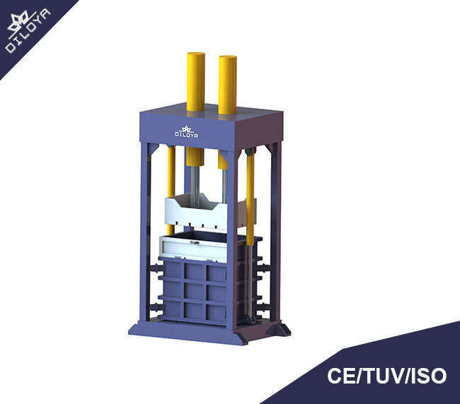 Vertical Used Clothes Baler Press Machine