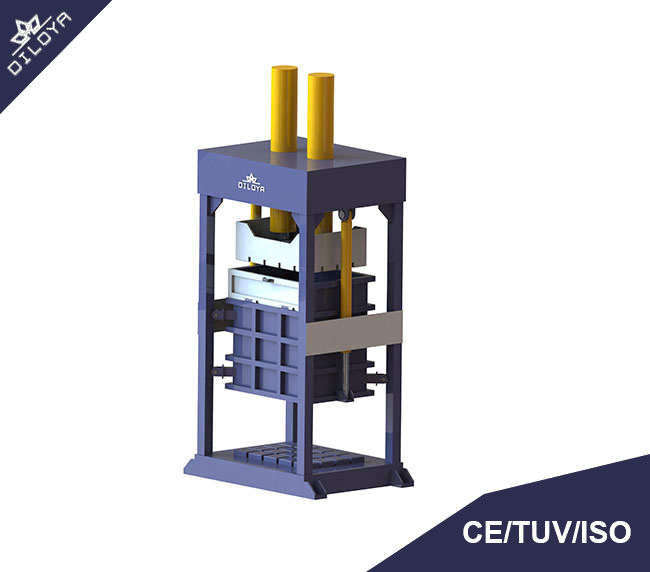Clothes packing machine clothing vertical baler safety