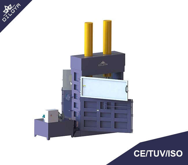 Vertical Coir Fiber Baler Press Machine